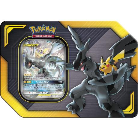 Pokémon  TAG TEAM Pikachu & Zekrom GX Tin Box - EN 