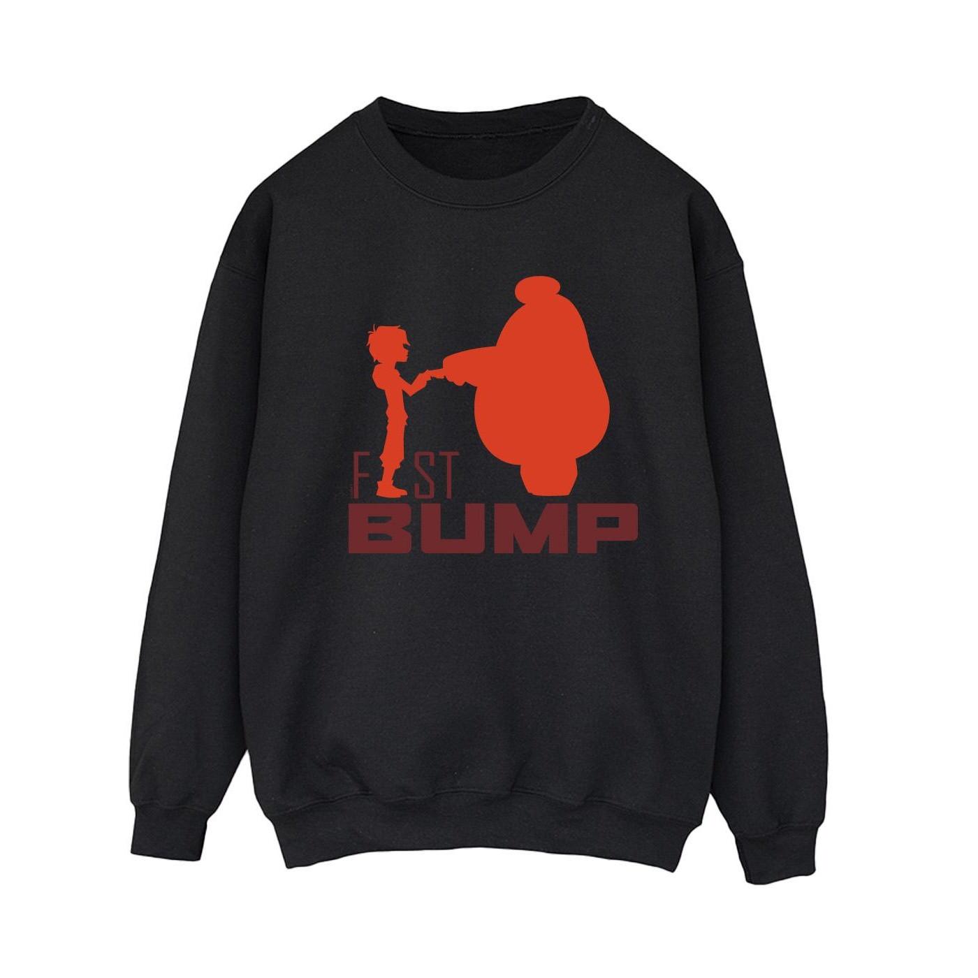 Image of Big Hero 6 Baymax Fist Bump Cutout Sweatshirt Damen Schwarz XL