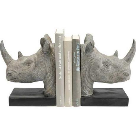 KARE Design Buchstütze Rhino (2er-Set)  