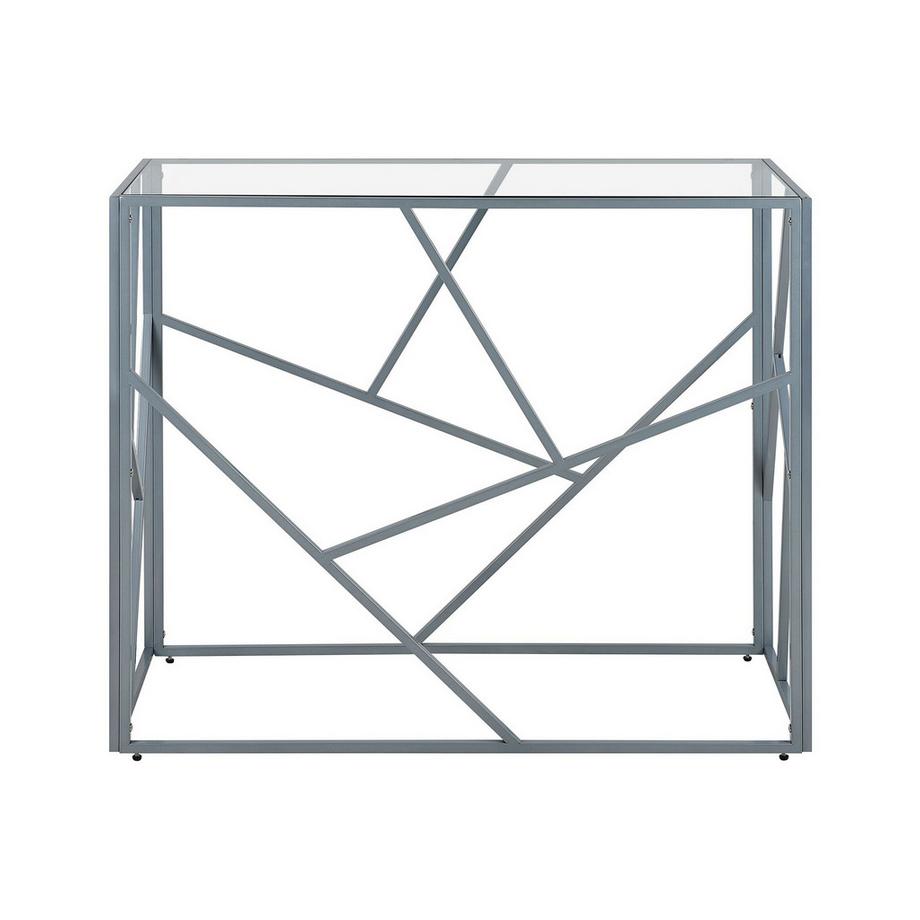 Beliani Tavolino consolle en Vetro Glamour ORLAND  