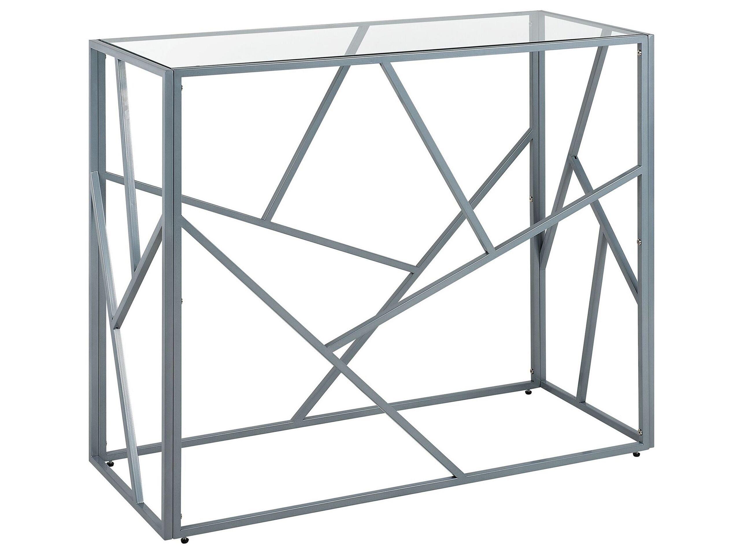 Beliani Console en Verre Moderne ORLAND  