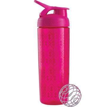 28oz / 820ml BlenderBottle SportMixer Signature Sleek, Pink/Pink