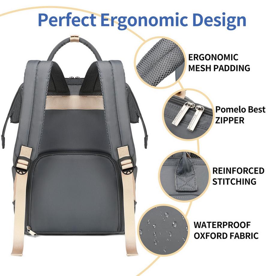 Only-bags.store  Wickelrucksack Wickeltasche Rucksack mit wasserdichtem 