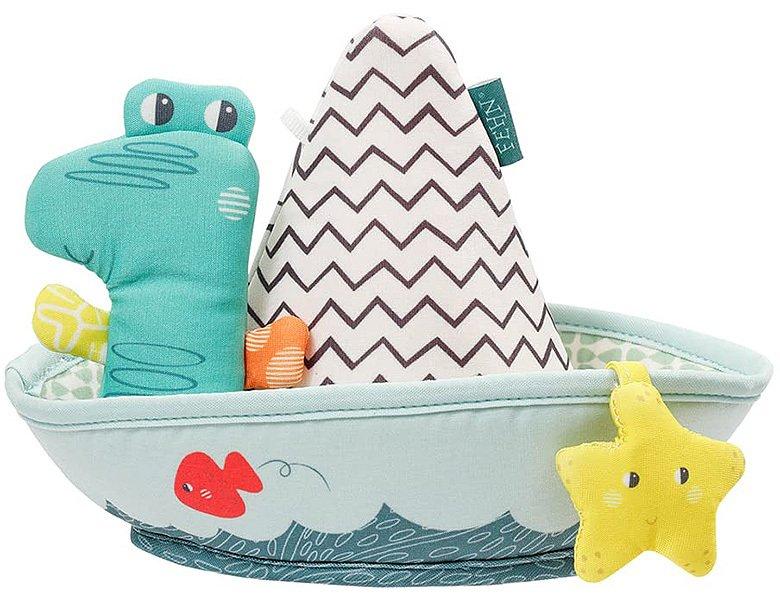 Image of Badeboot mit Fingerpuppe