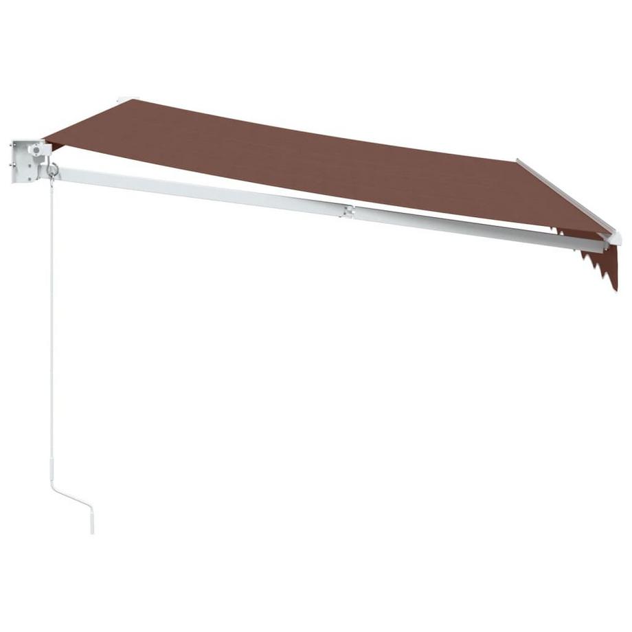 VidaXL tenda da sole retrattile Alluminio  