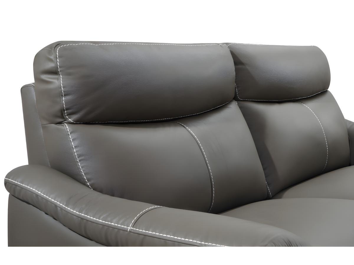 Vente-unique Relaxsofa elektrisch 2Sitzer METRONOMY Leder  