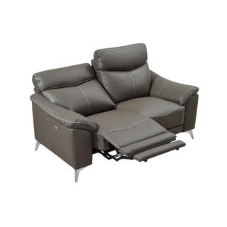 Vente-unique Relaxsofa elektrisch 2Sitzer METRONOMY Leder  