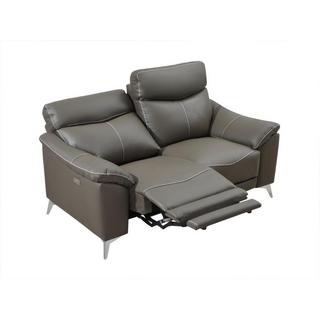 Vente-unique Relaxsofa elektrisch 2Sitzer METRONOMY Leder  