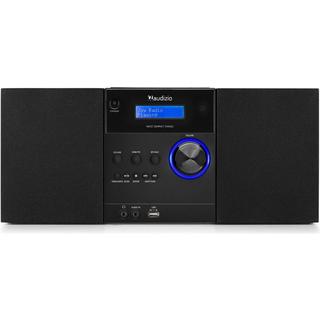 Audizio  MetzB DAB+/FM Radio mit BT u. CD, schwarz 