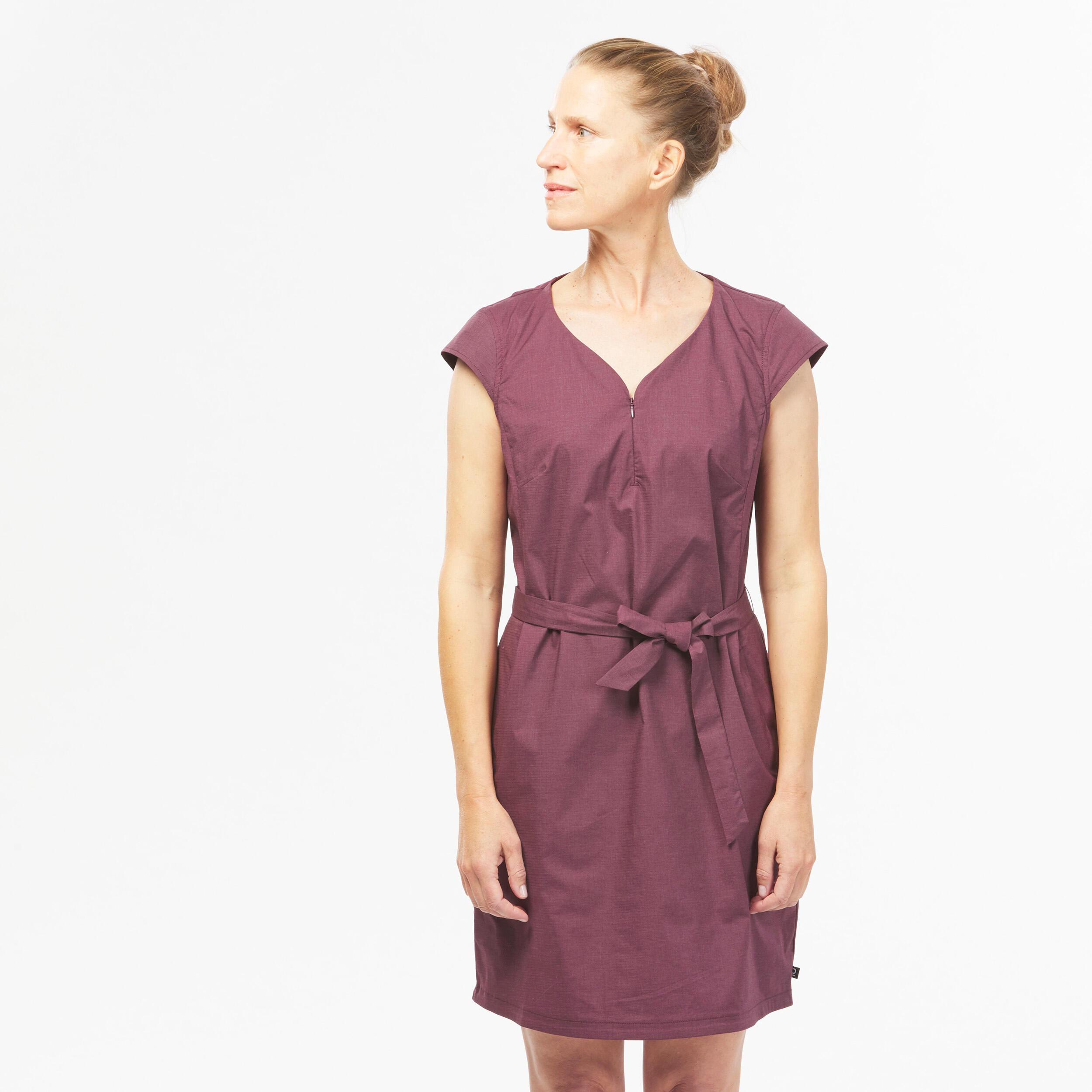 Image of Kleid - Outdoor Unisex Violett Bedruckt 38