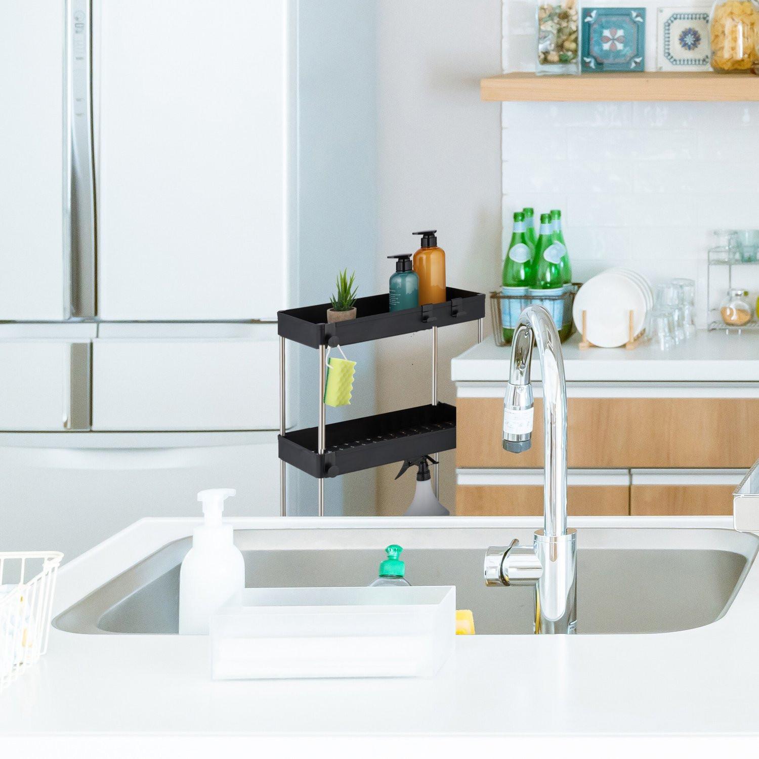 Northix Carrello Niche con 3 Ripiani  