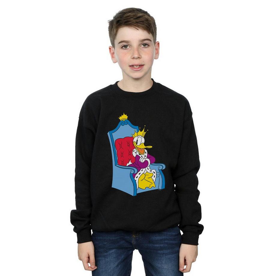 Disney  Donald Duck King Donald Sweatshirt 