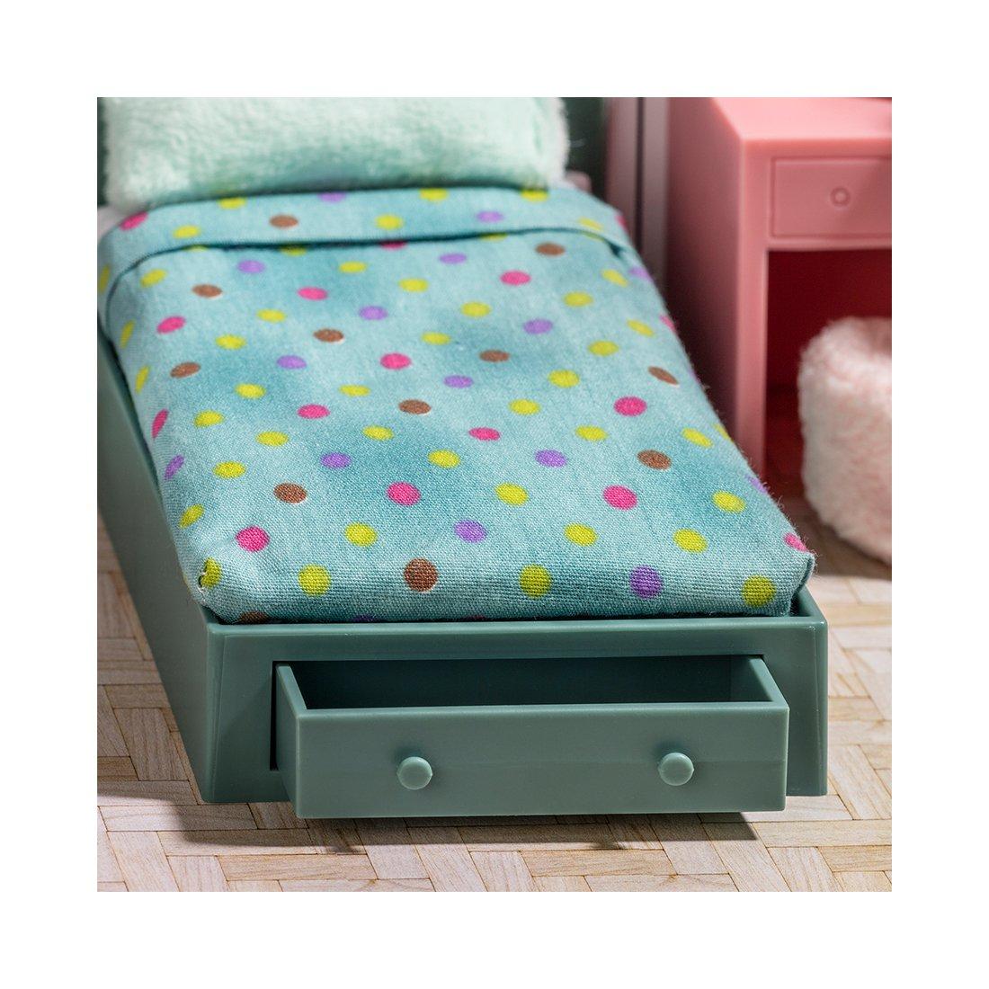 LUNDBY  Puppenhauszubehör Teenagerzimmer Set 