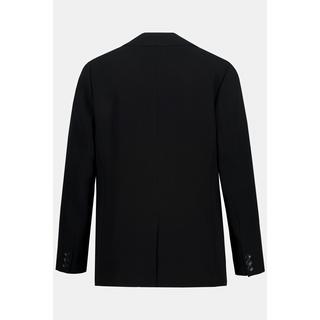 Ulla Popken Blazer Reverskragen Klappentaschen Knopfverschluss  