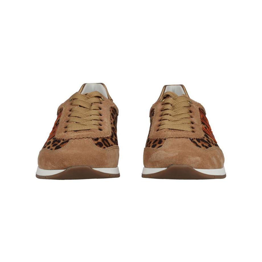 ara Sneaker bas à imprimé léopard  