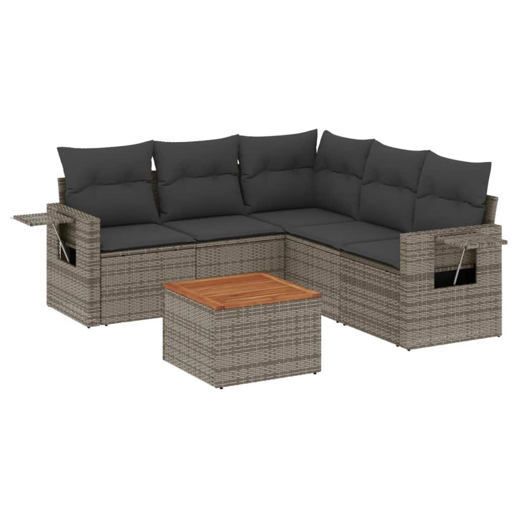 VidaXL Garten sofagarnitur poly-rattan  