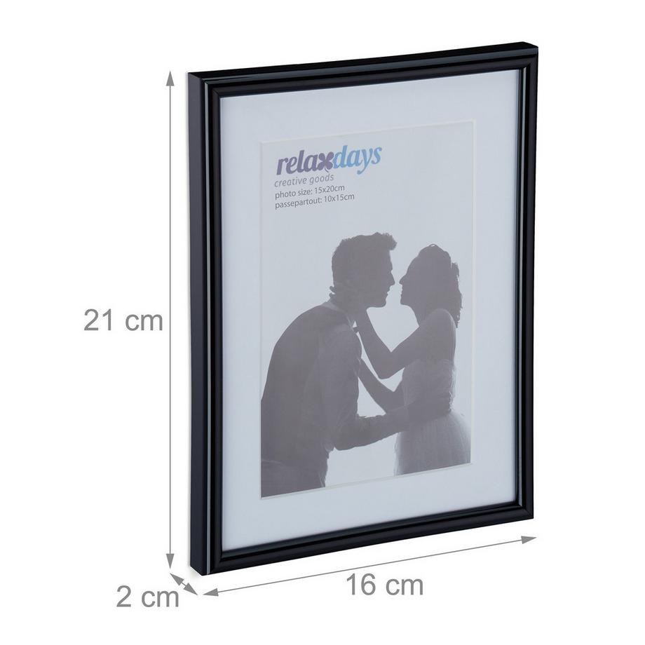 B2X Bilderrahmen 2er Set 15 x 20 cm  