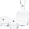 LEONARDO Karaffe Whiskyset 3-teilig 380ml Karaffe inklusive 2 Gläser  