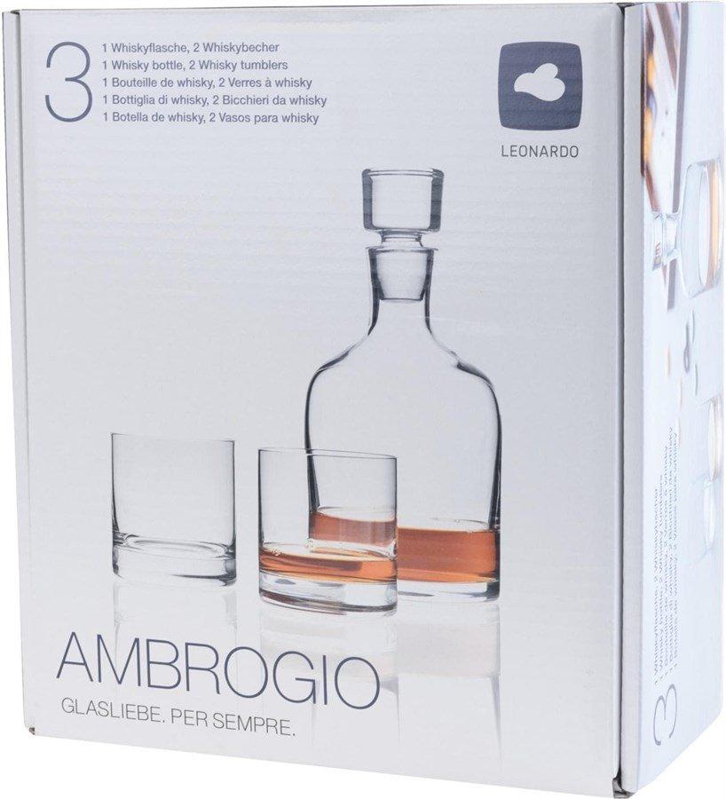 LEONARDO Whisky-Set Ambrogio 1.5L Transparent  