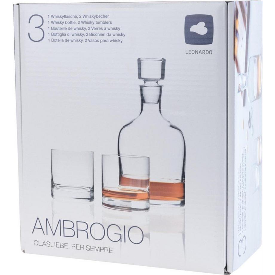 LEONARDO Whisky-Set Ambrogio 1.5L Transparent  