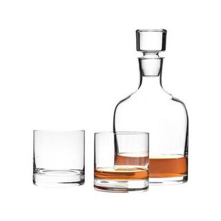 LEONARDO Karaffe Whiskyset 3-teilig 380ml Karaffe inklusive 2 Gläser  