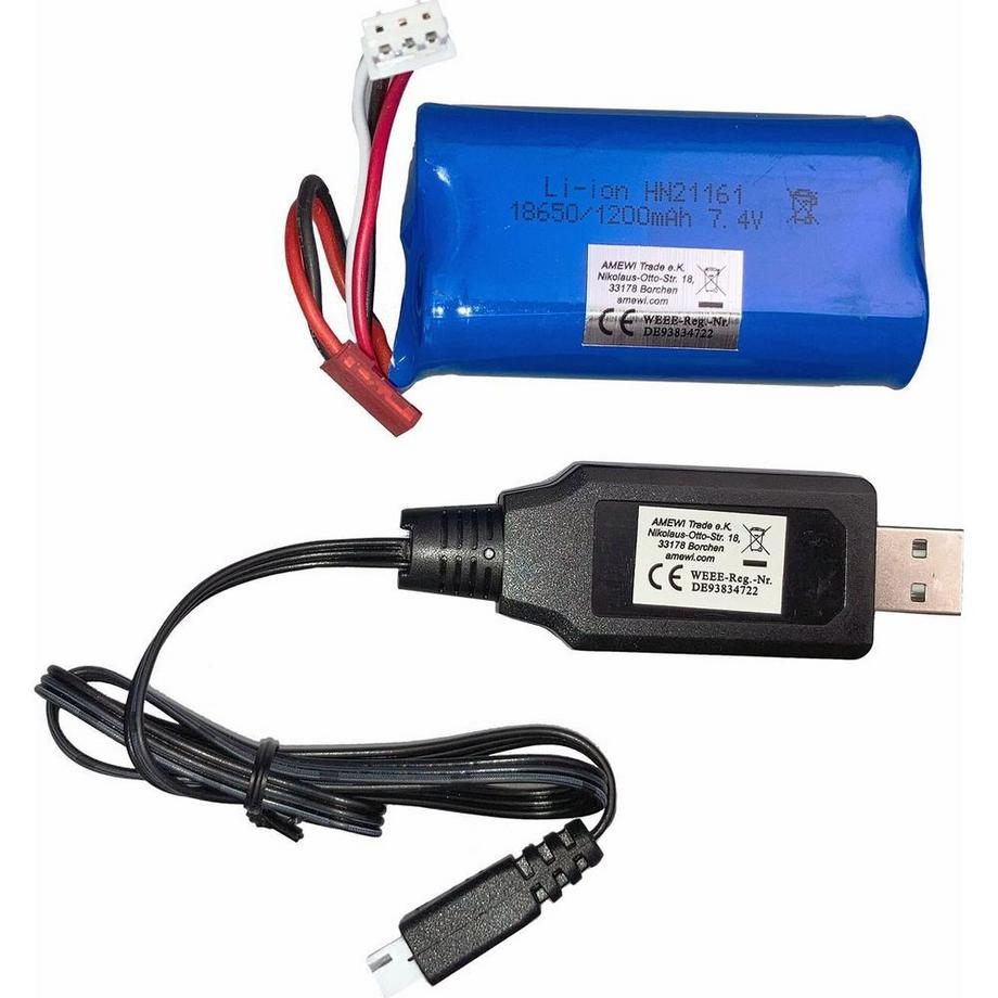 Amewi  Raupenbagger ACV730 V3, Grün 1:14, RTR 