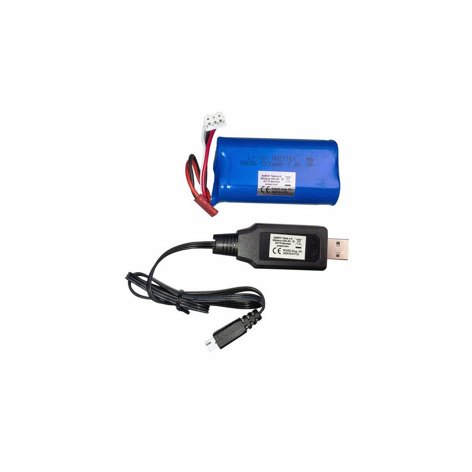 Amewi  Raupenbagger ACV730 V3, Grün 1:14, RTR 