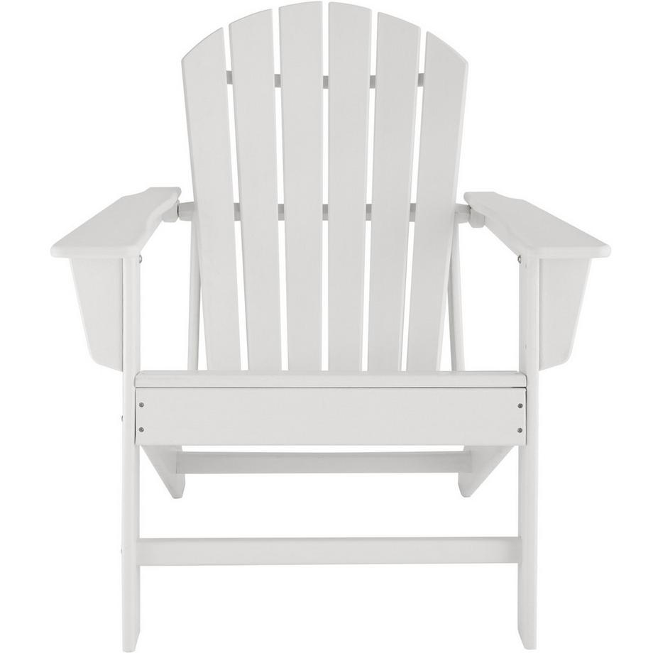 Tectake Chaise de jardin JOAN Style Adirondack  