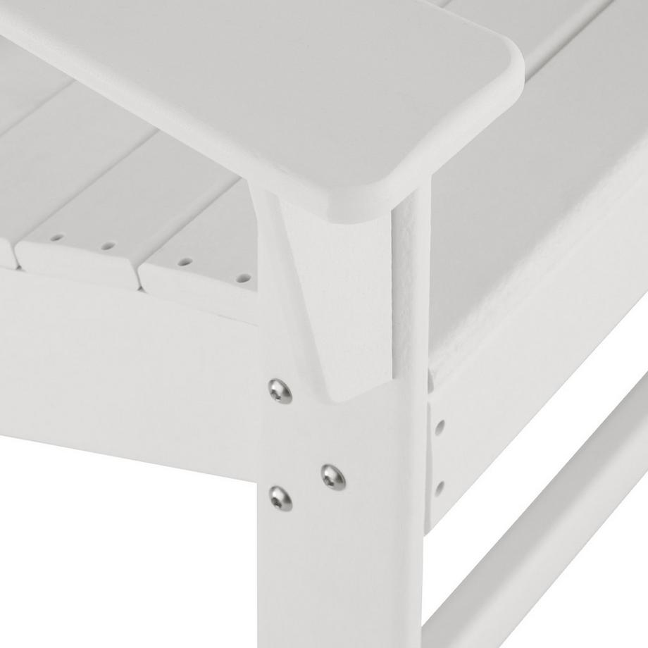 Tectake Chaise de jardin JOAN Style Adirondack  