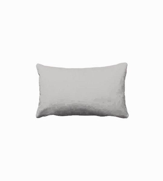 Living Home Uni Satin Taie d'oreiller  