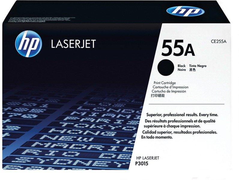 Image of Hewlett-Packard HP Toner-Modul 55A schwarz CE255A LaserJet P3015 6000 Seiten - ONE SIZE