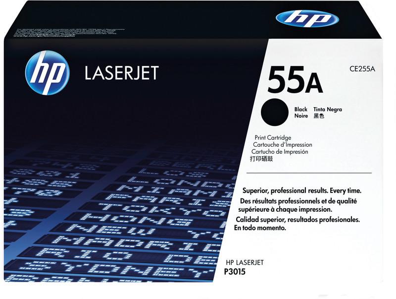 Image of HP Toner-Modul 55A schwarz CE255A LaserJet P3015 6000 Seiten