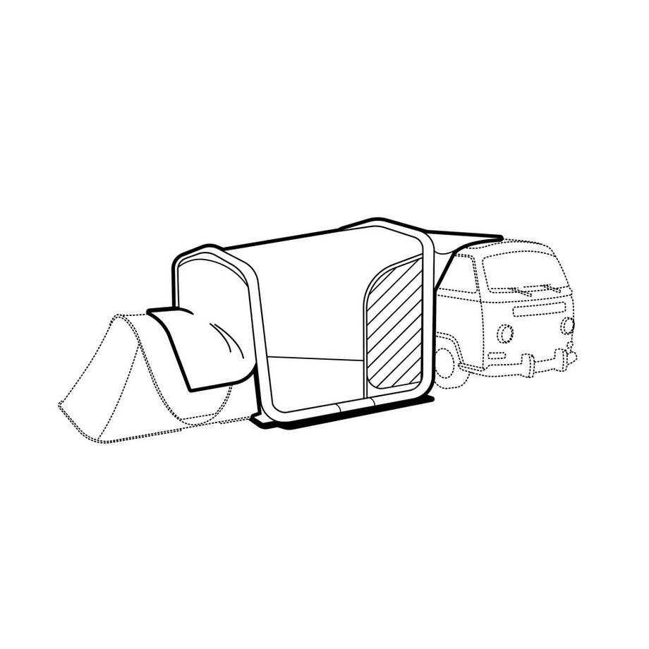 QUECHUA  Zelt - BASE CONNECT AIRSECOND FRESH 