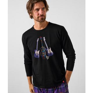 Joe Browns Pyjama-Set mit Musikmotiv  