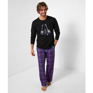 Joe Browns Pyjama-Set mit Musikmotiv  