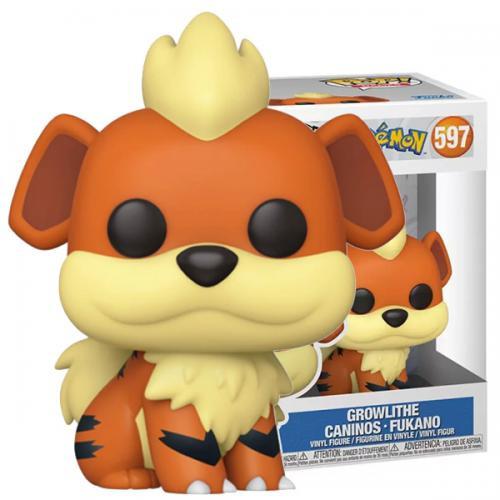 Funko  Funko POP! Pokemon: Growlithe Caninos Fukano (597) 