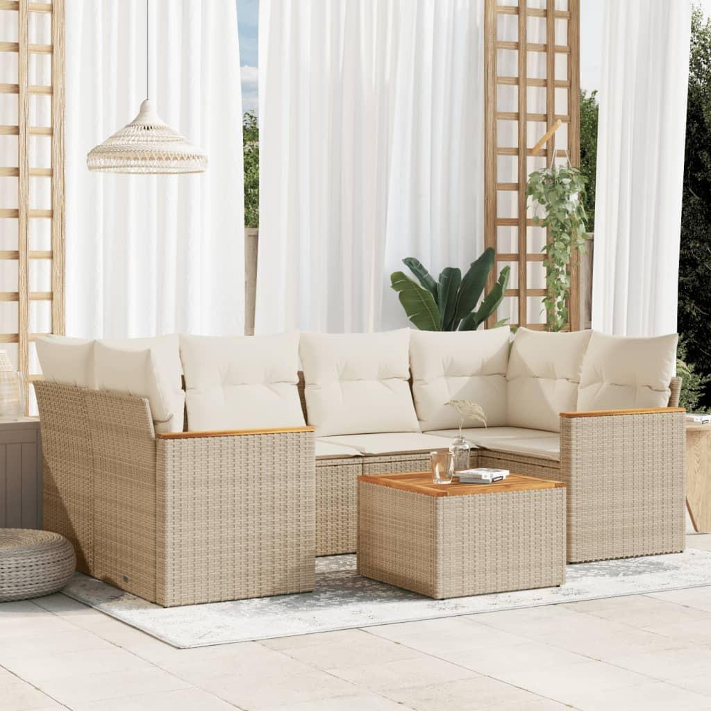 VidaXL Garten sofagarnitur poly-rattan  