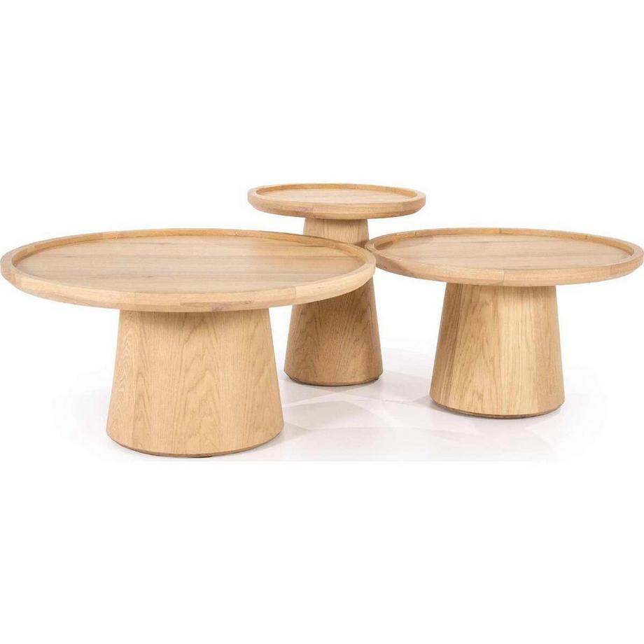 mutoni Beistelltisch Leia Eiche 46  