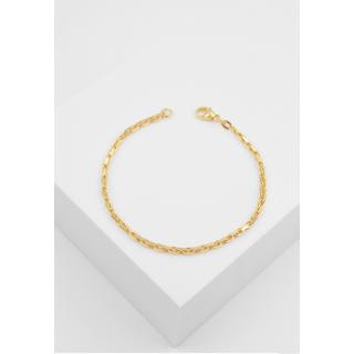 MUAU Schmuck  Bracelet Anker Gelbgold 750, 2.6mm, 19cm 