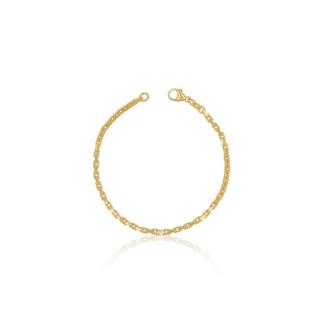 MUAU Schmuck  Bracelet Anker Gelbgold 750, 2.6mm, 19cm 