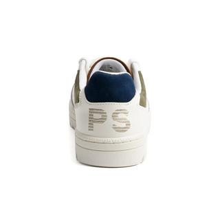 PAUL SMITH  MENS SHOE ELLIS WHITE NAVY TOPLINE-7 