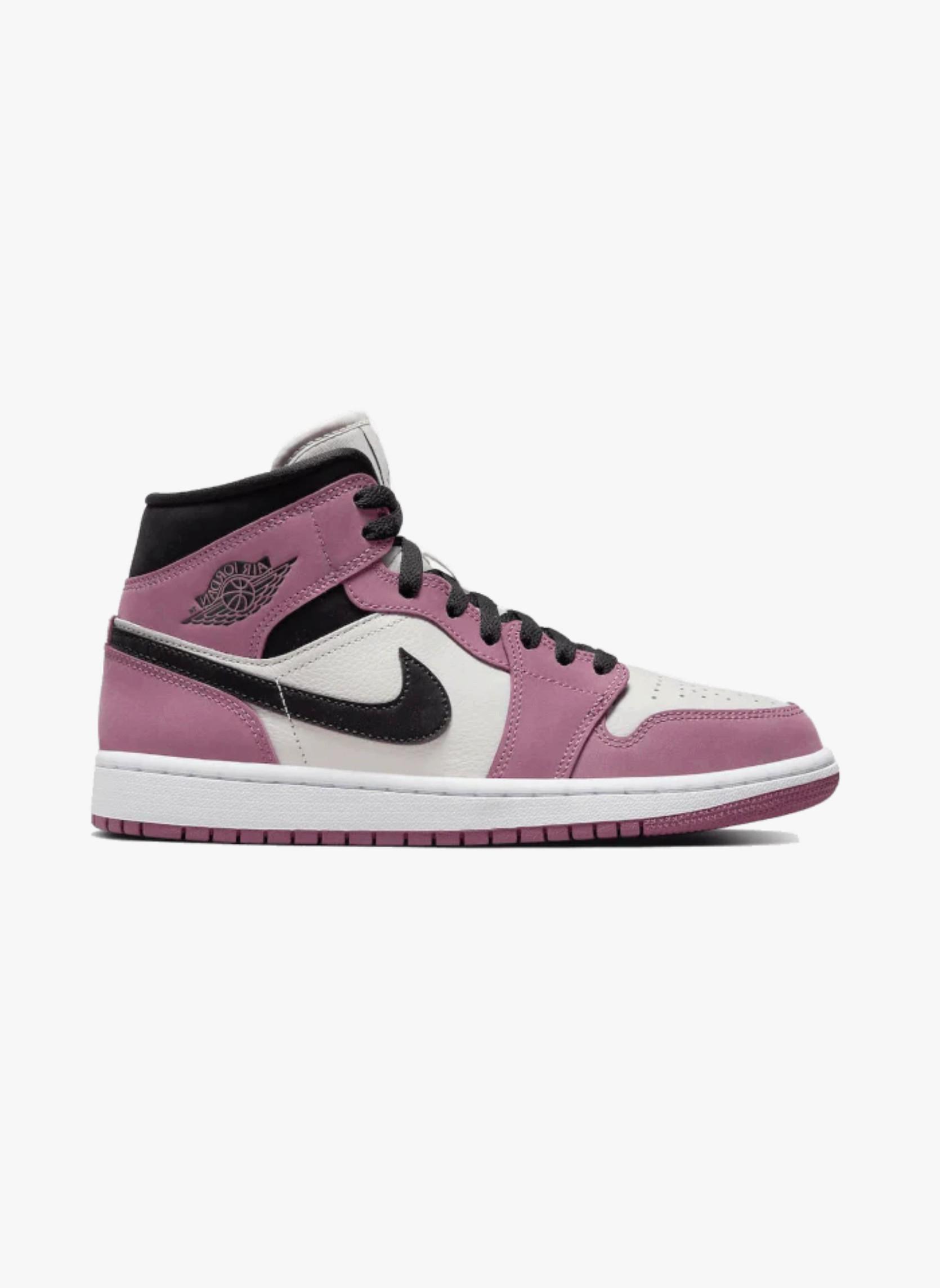 NIKE  Air Jordan 1 Mid Light Mulberry 