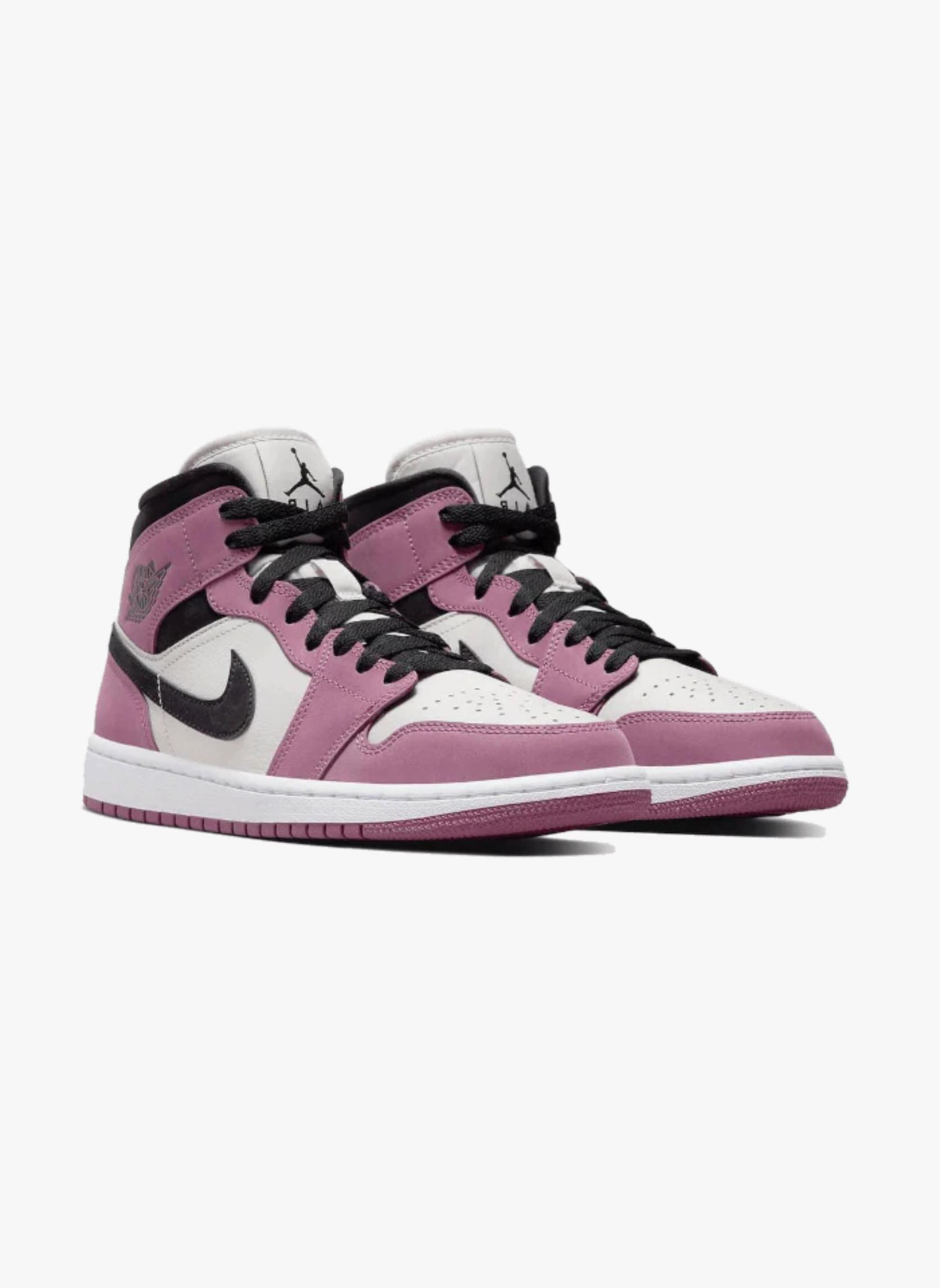 NIKE  Air Jordan 1 Mid Light Mulberry 