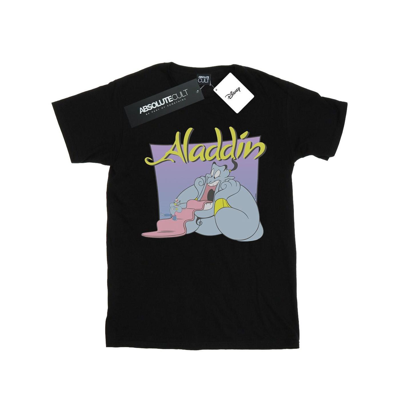 Image of Aladdin Genie Wishing Dude Tshirt Mädchen Schwarz 116