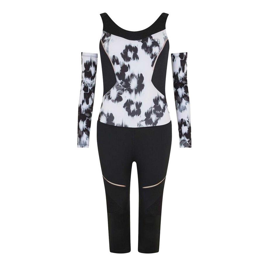 Combinaison De Ski Motiftyle Floral Abstrait