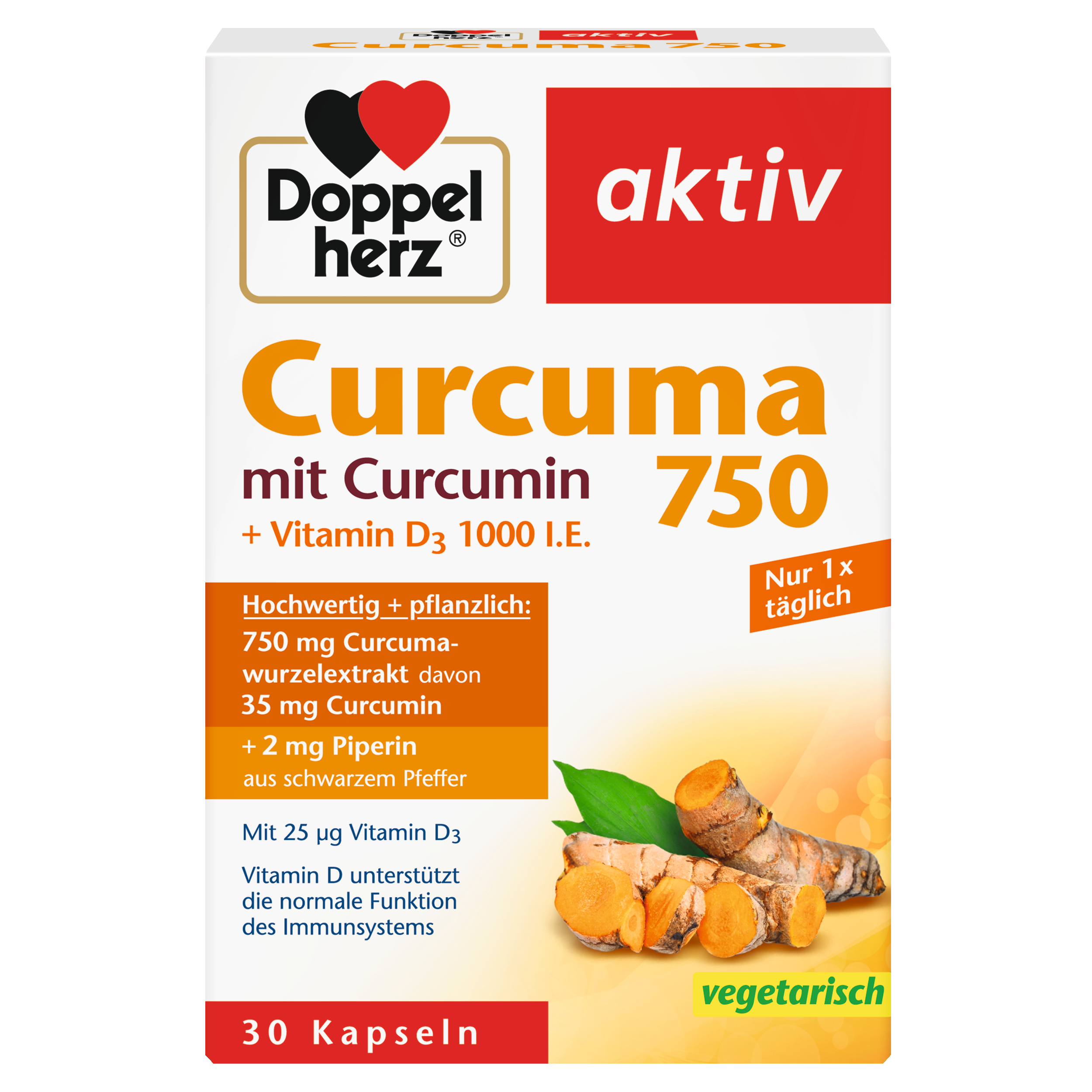 Doppelherz  Curcuma 750 