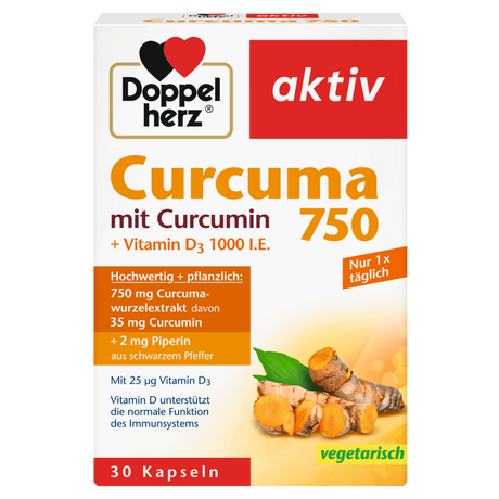 Doppelherz  Curcuma 750 