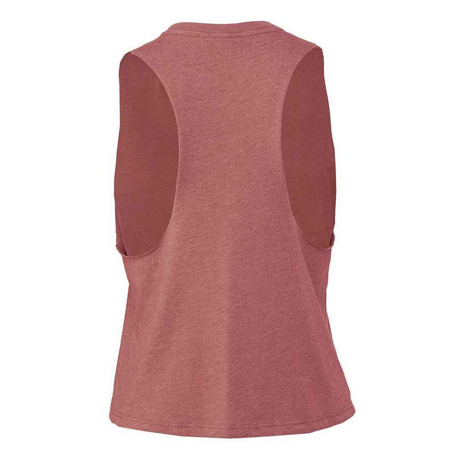 Bella + Canvas Crop Canotta Racerback  
