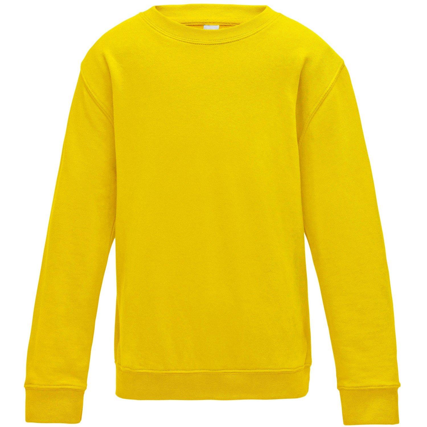 Image of Just Hoods Plain Pullover Mit Rundhalsausschnitt Jungen Gelb 146
