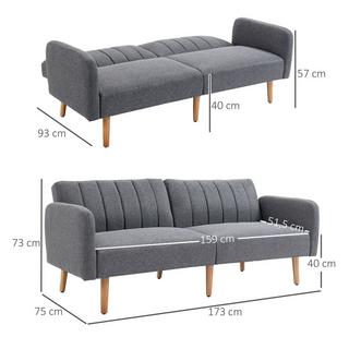 HOMCOM Schlafsofa  